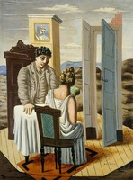 Conversation among the Ruins, Giorgio De Chirico, 1927
