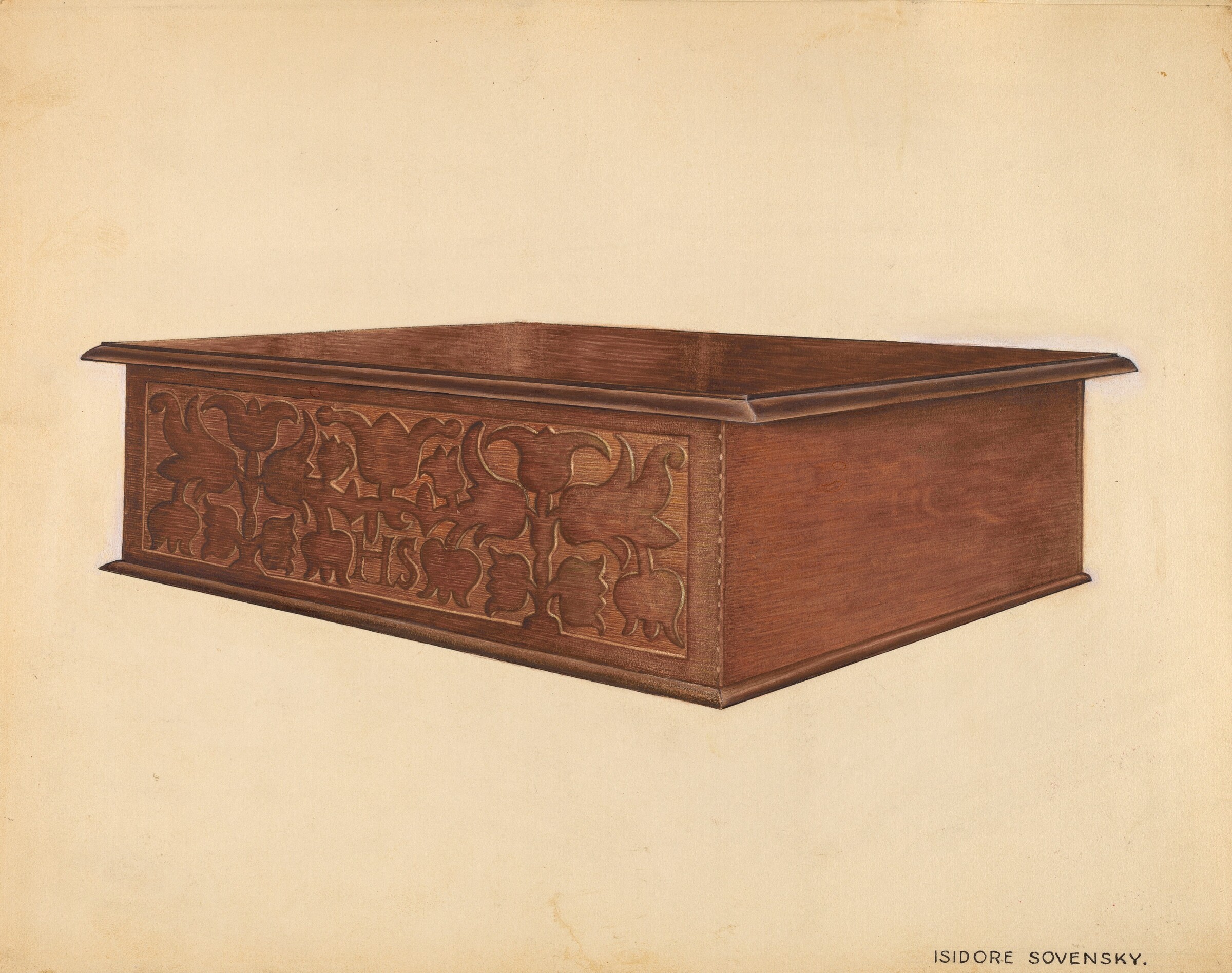 Box, Isidore Sovensky, c. 1936