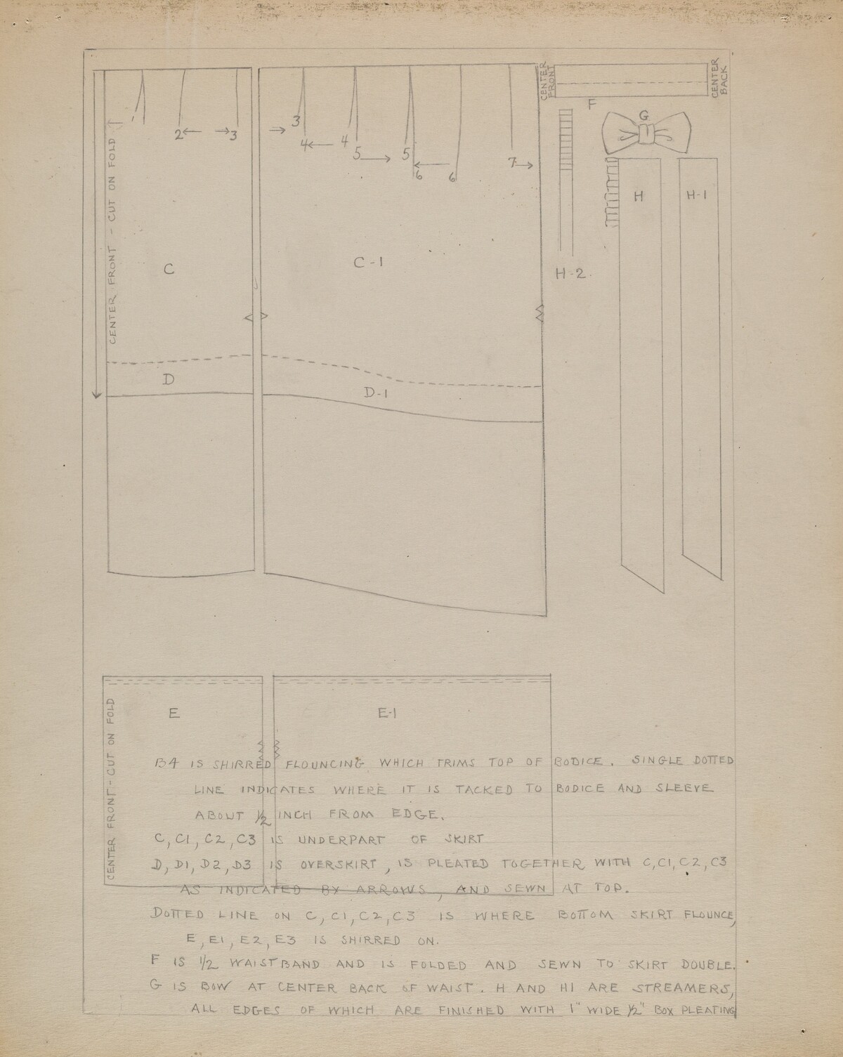 Dress Pattern