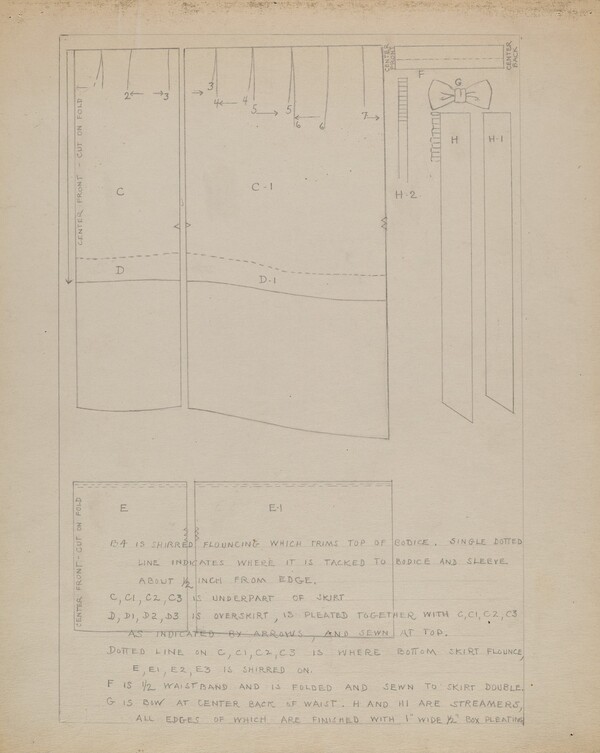 Dress Pattern