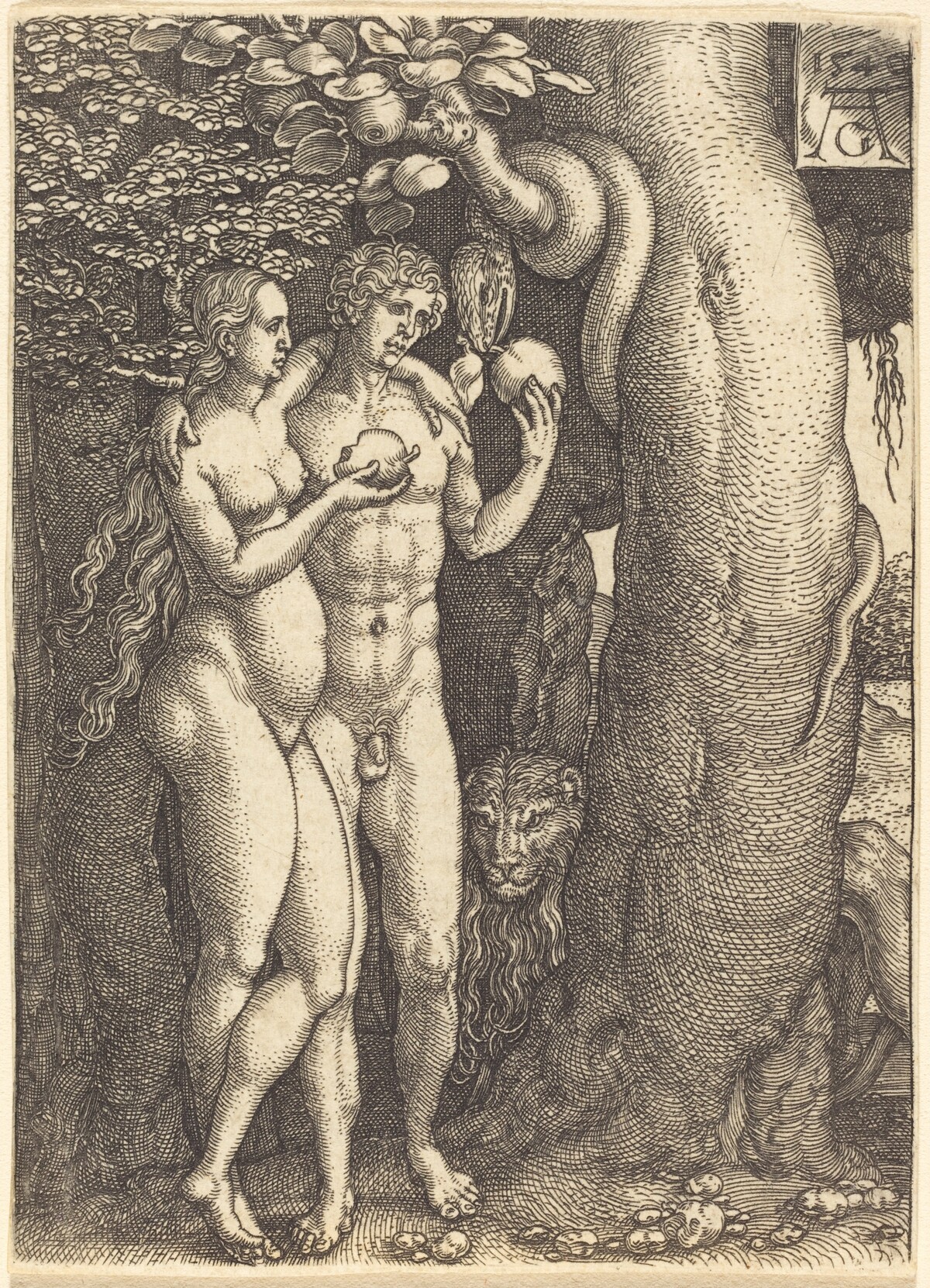 The Temptation by the Snake