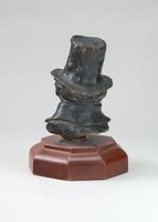 Man in a Tall Hat, Imitator of Honoré Daumier, model possibly 1830s, cast 1944/1950