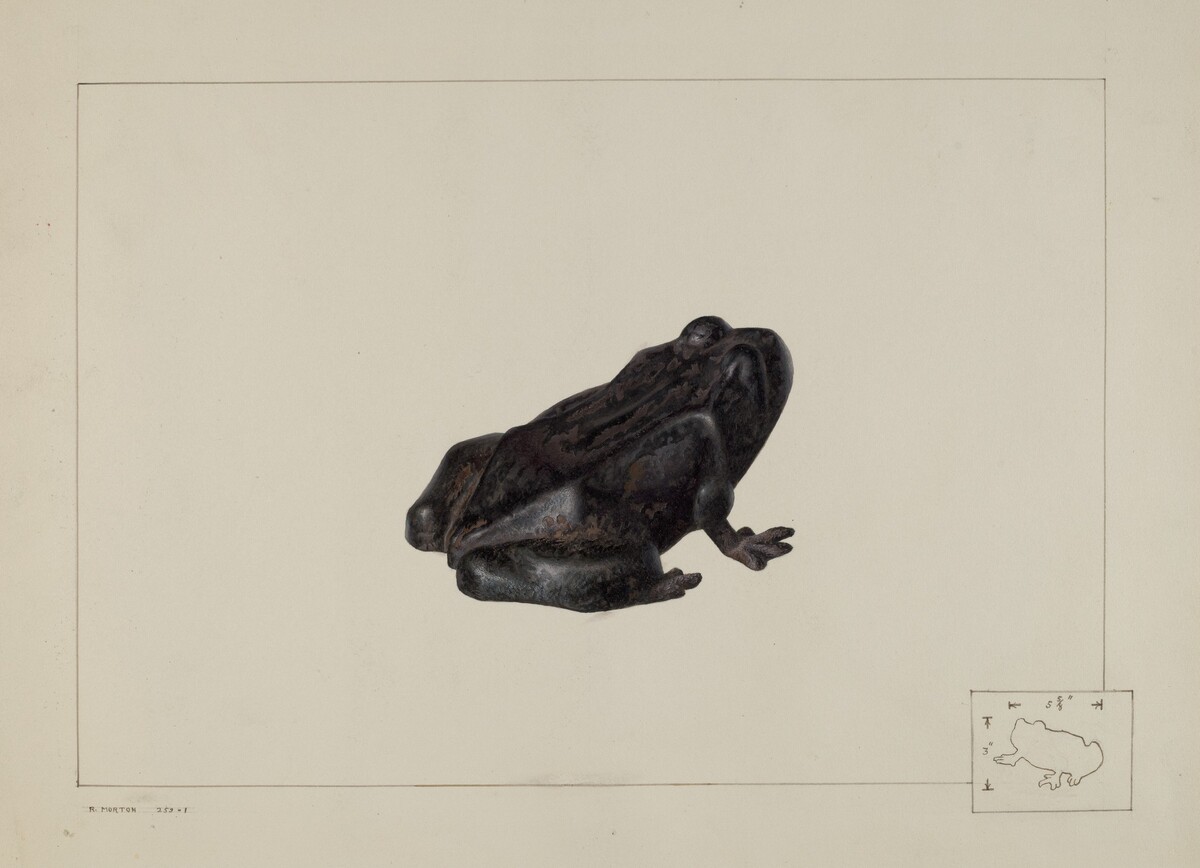 Cast Iron Frog