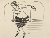 Dancer, Max Pechstein, c. 1910