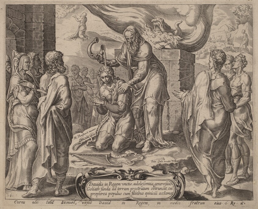 Samuel Anointing David