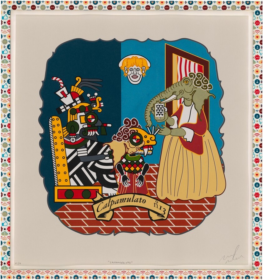 Calpamulato no. 13 from La Raza Cósmica 20XX