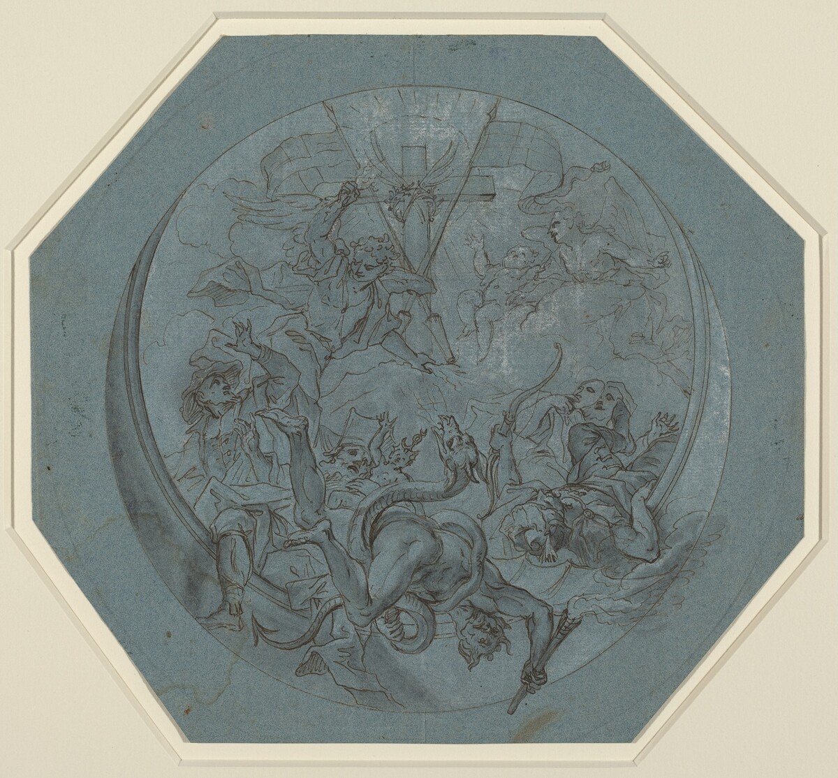 Saint Michael Defeating Heresy and Satan