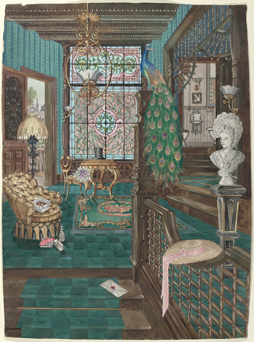 Second Floor Stair Landing and Hall