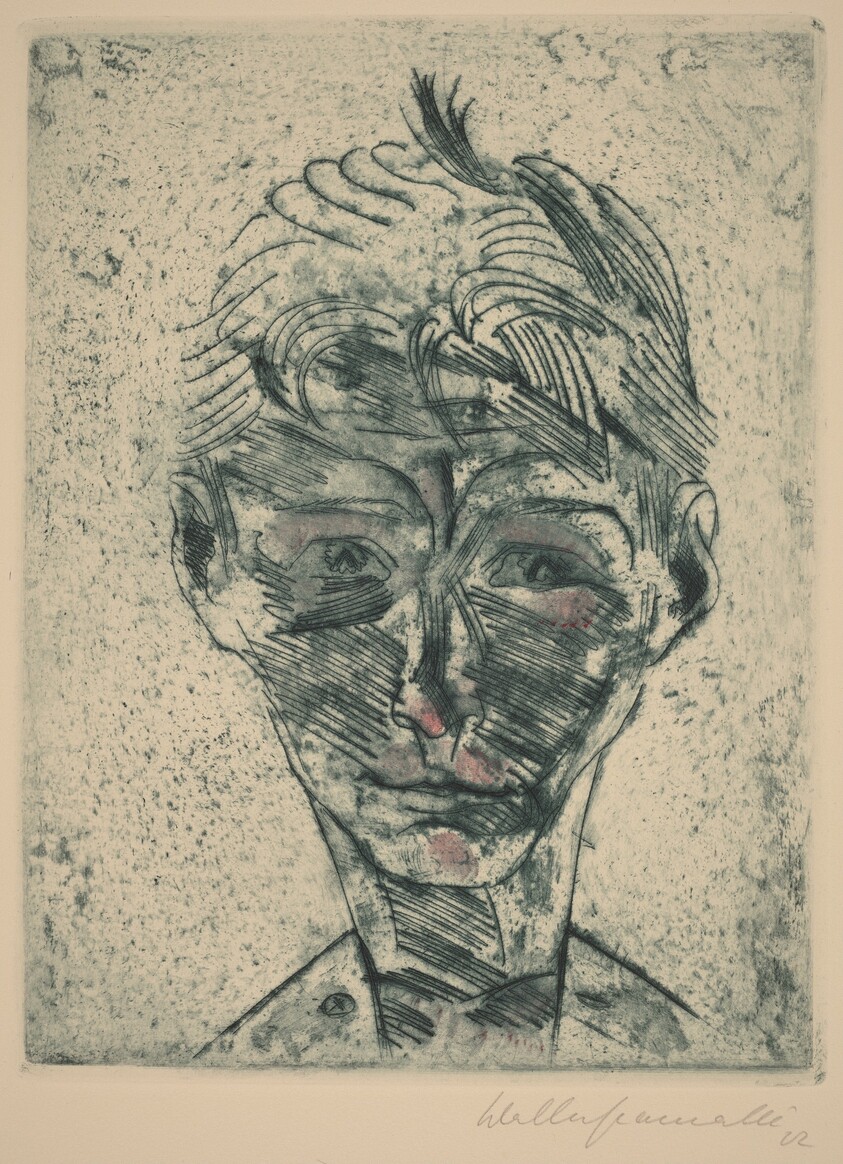 Bust of a Young Man, Self-portrait (Knabenkopf, Selbstporträt)