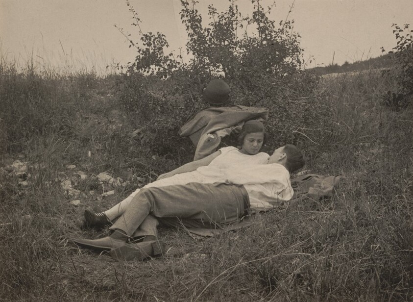 Self-Portrait with Erzsébet Salamon