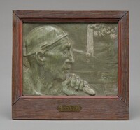 The Miner, Constantin Meunier, manufactured by Henri Baudoux, 1904