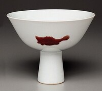 Stem Cup, Chinese Qing Dynasty, Yongzheng period, 1723/1735