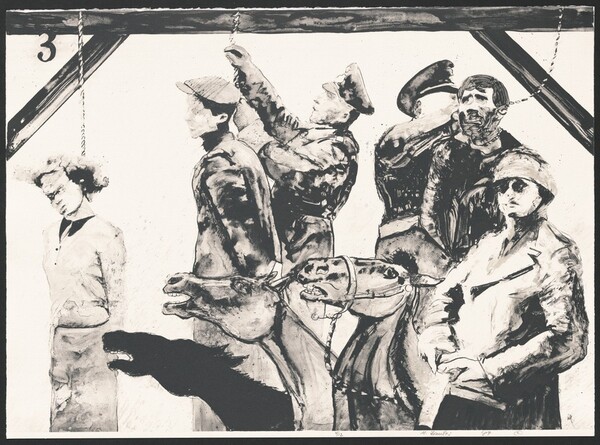 Execution of resistance fighters from The Holocaust