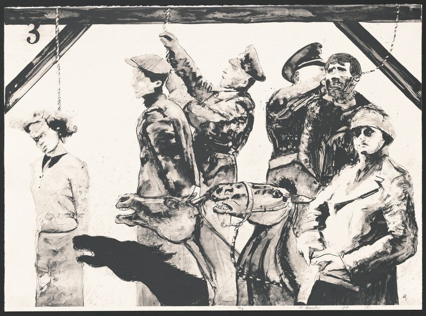 Execution of resistance fighters from The Holocaust