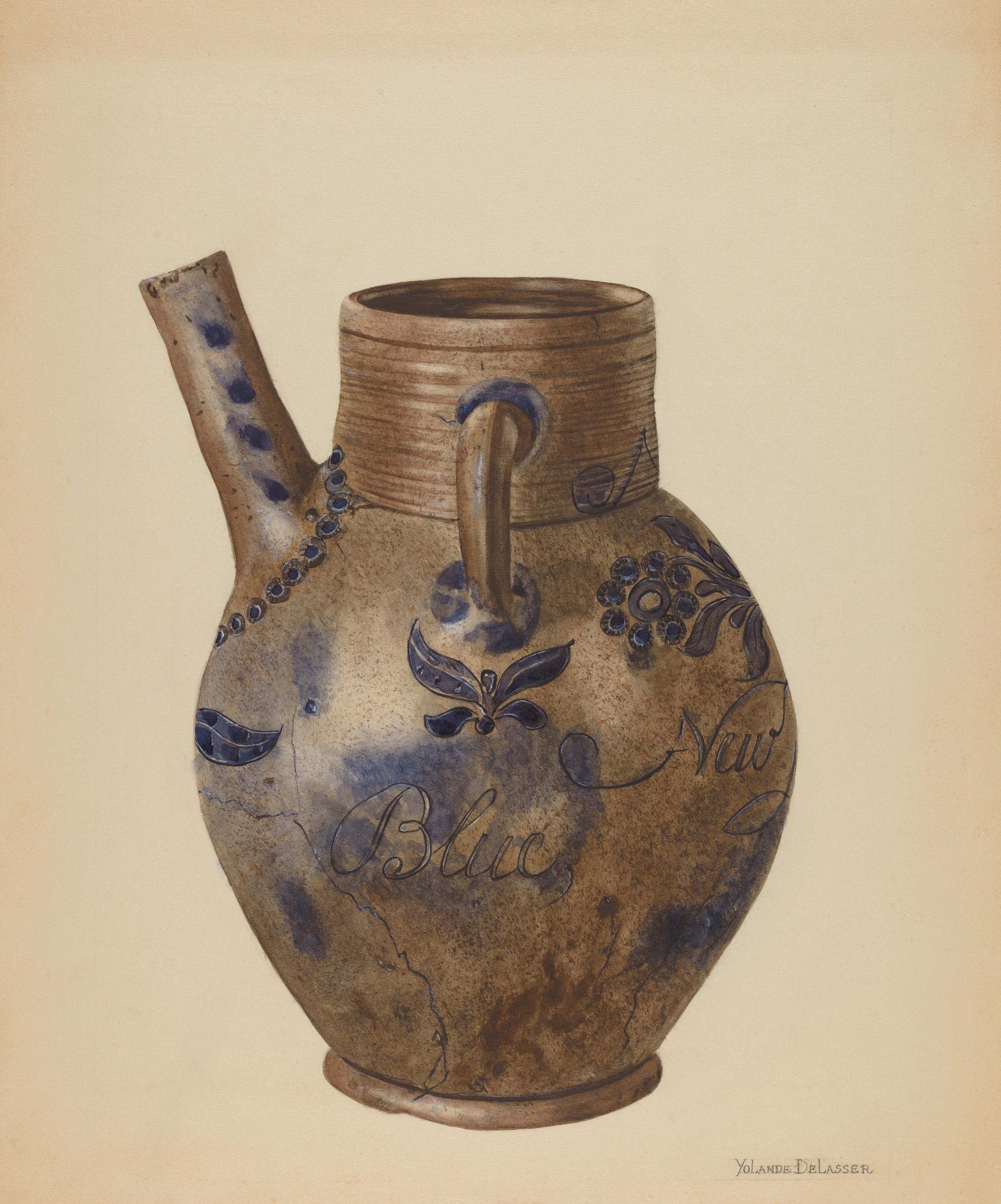 Water Jug by Yolande Delasser