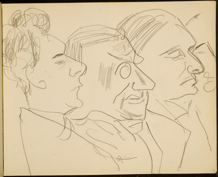 Zuschauer (Male Spectators) [p. 51]