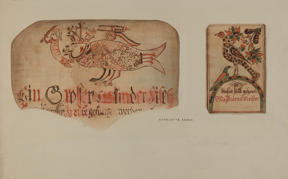 Pa. German Fractur Design