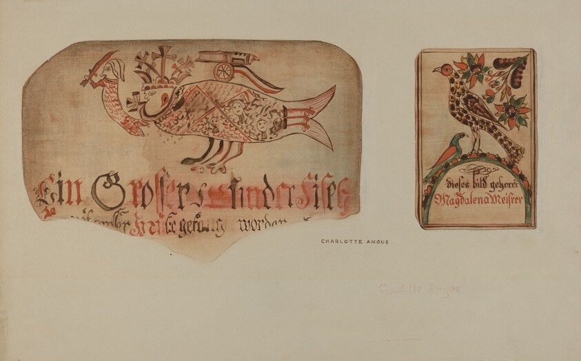 Pa. German Fractur Design