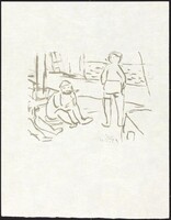 From "La redemption par les betes", Pierre Bonnard, published 1959