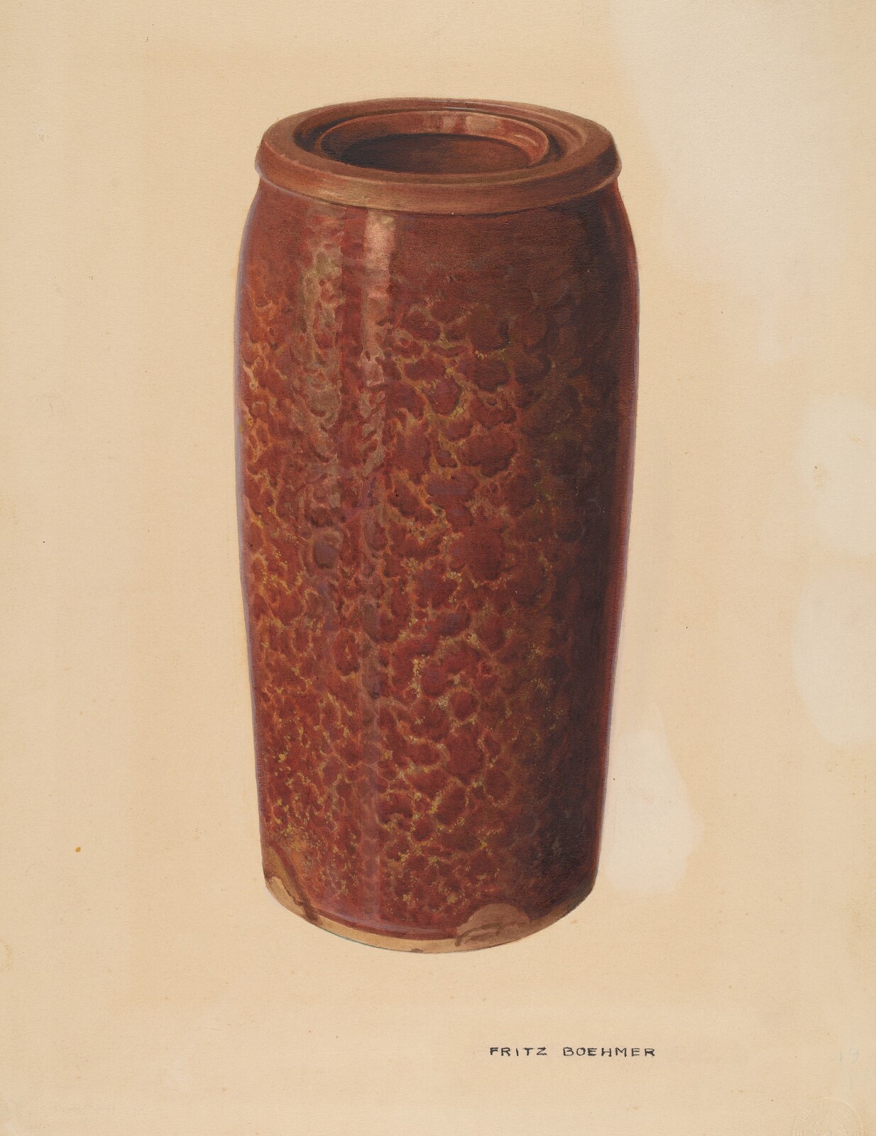 Pickle Jar, Fritz Boehmer, c. 1939