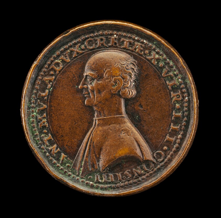 Antonio Da Mula, c. 1460-after 1539, Duke of Candia 1536 [obverse]