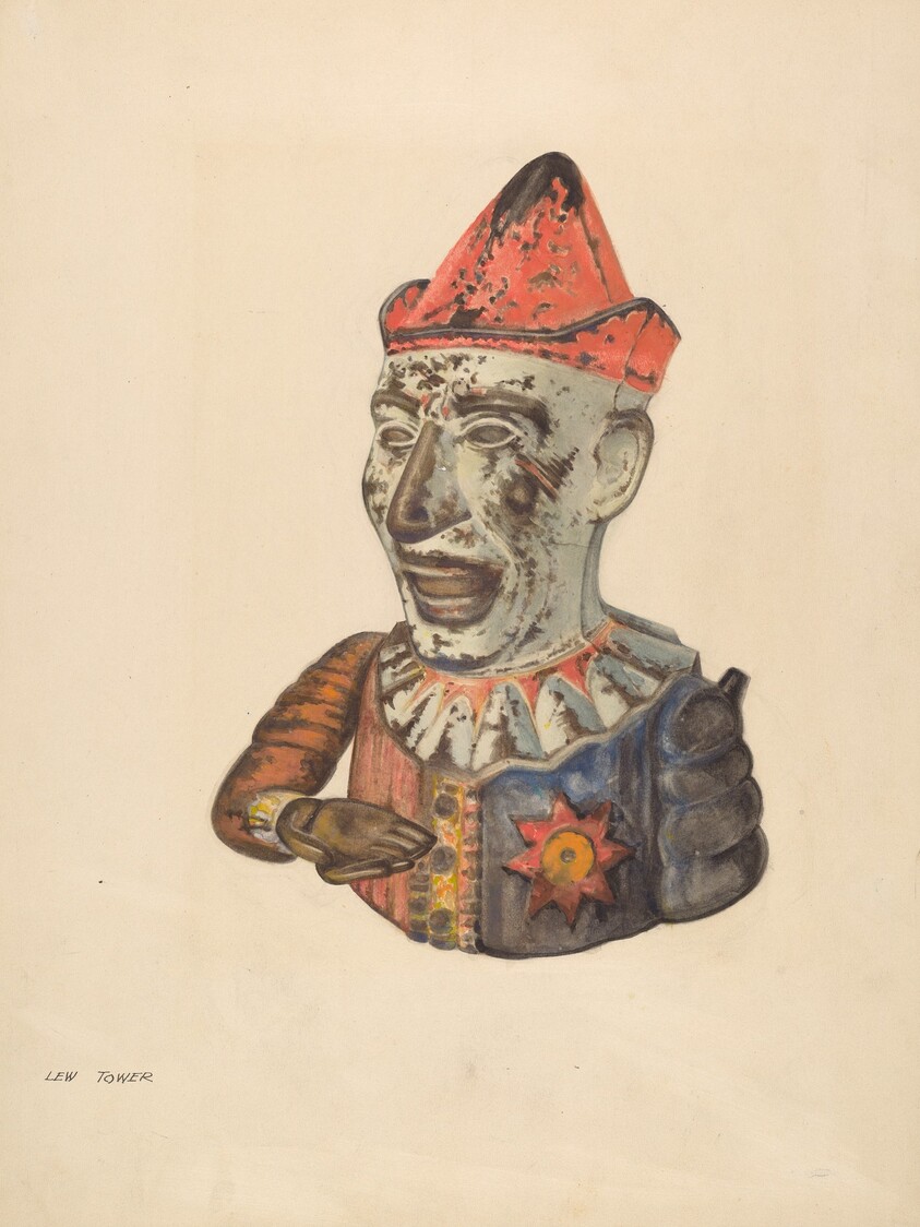 Cast Iron Toy Bank: Humpty Dumpty