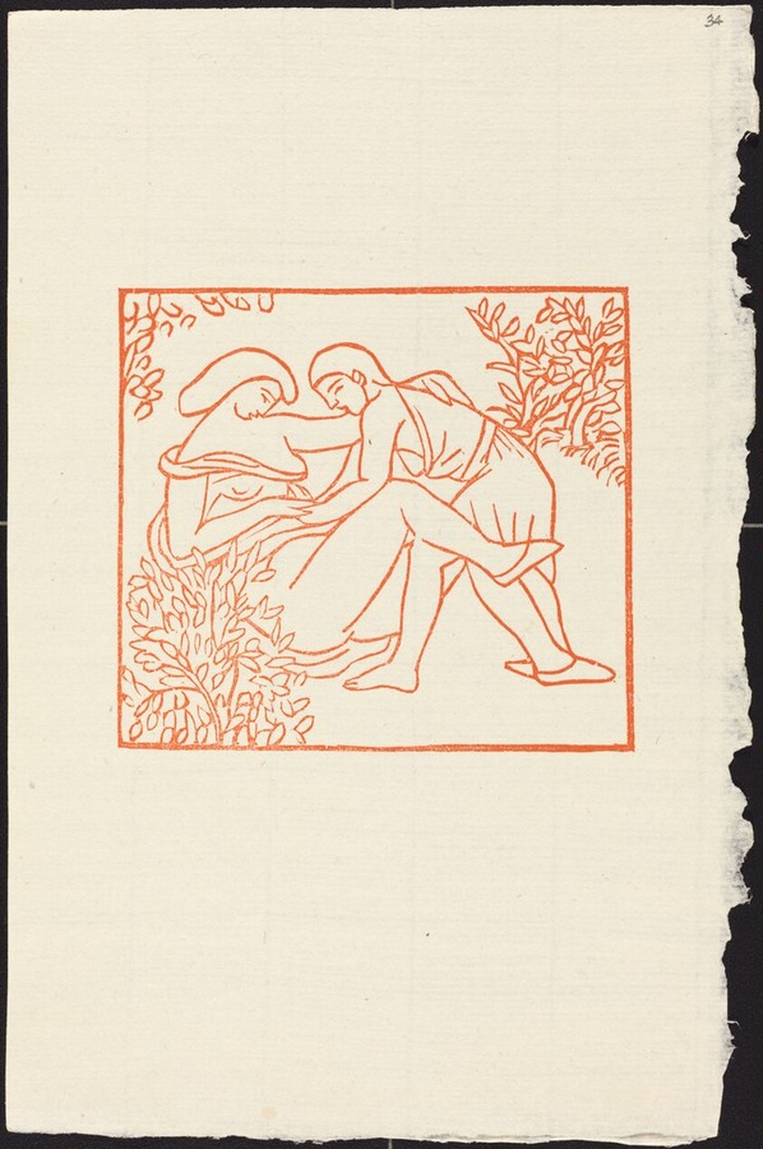 Third Book: Lycaenium Teaches Daphnis the Secret of Love (Lycenion donne une lecon d'Amour a Daphnis)