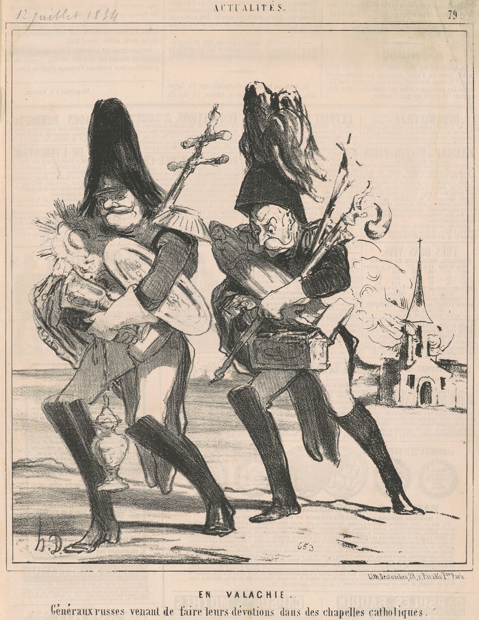 En valachie by Daumier, Honoré