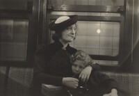 Subway Portrait, Walker Evans, 1938