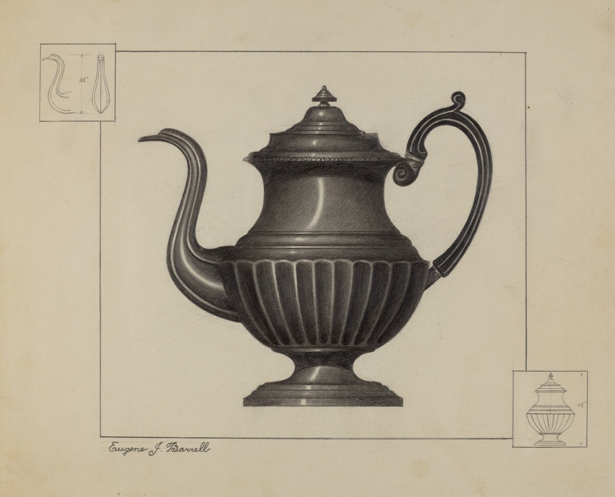 Pewter Coffee Pot