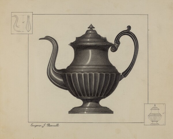 Pewter Coffee Pot