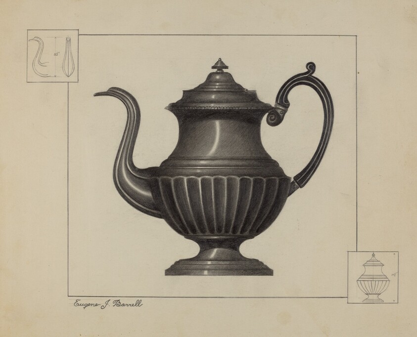 Pewter Coffee Pot