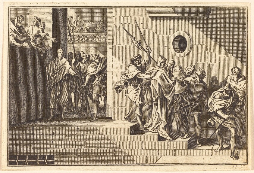Herod Sending Christ back to Pilate