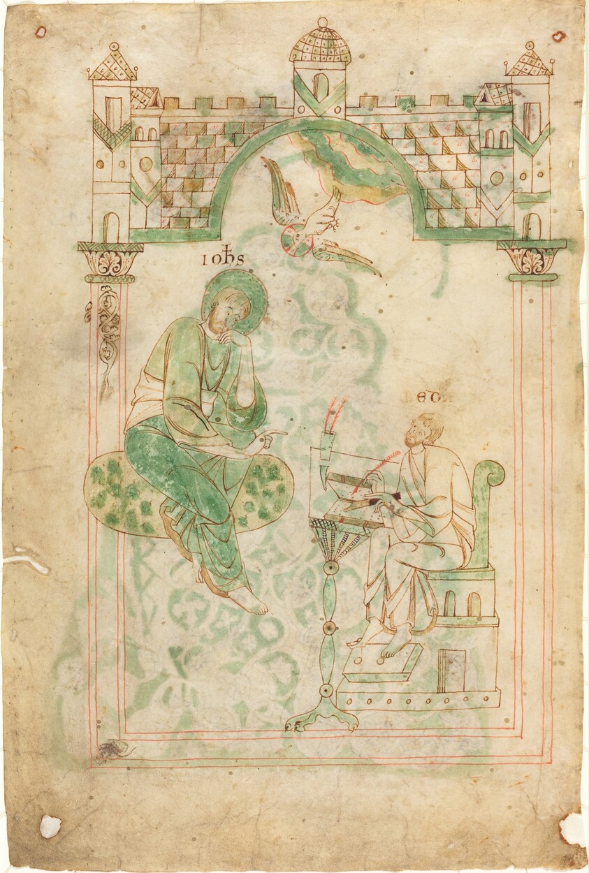 Saint John Dictating to the Venerable Bede