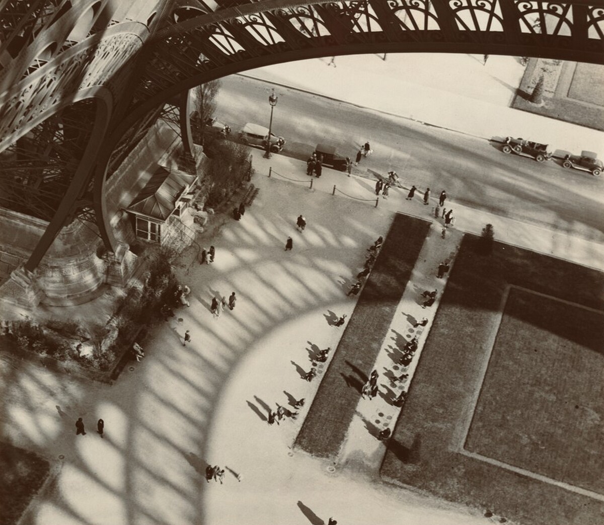 Under the Eiffel Tower