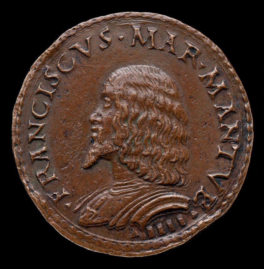 Francesco II Gonzaga, 1466-1519, 4th Marquess of Mantua 1484 [obverse]