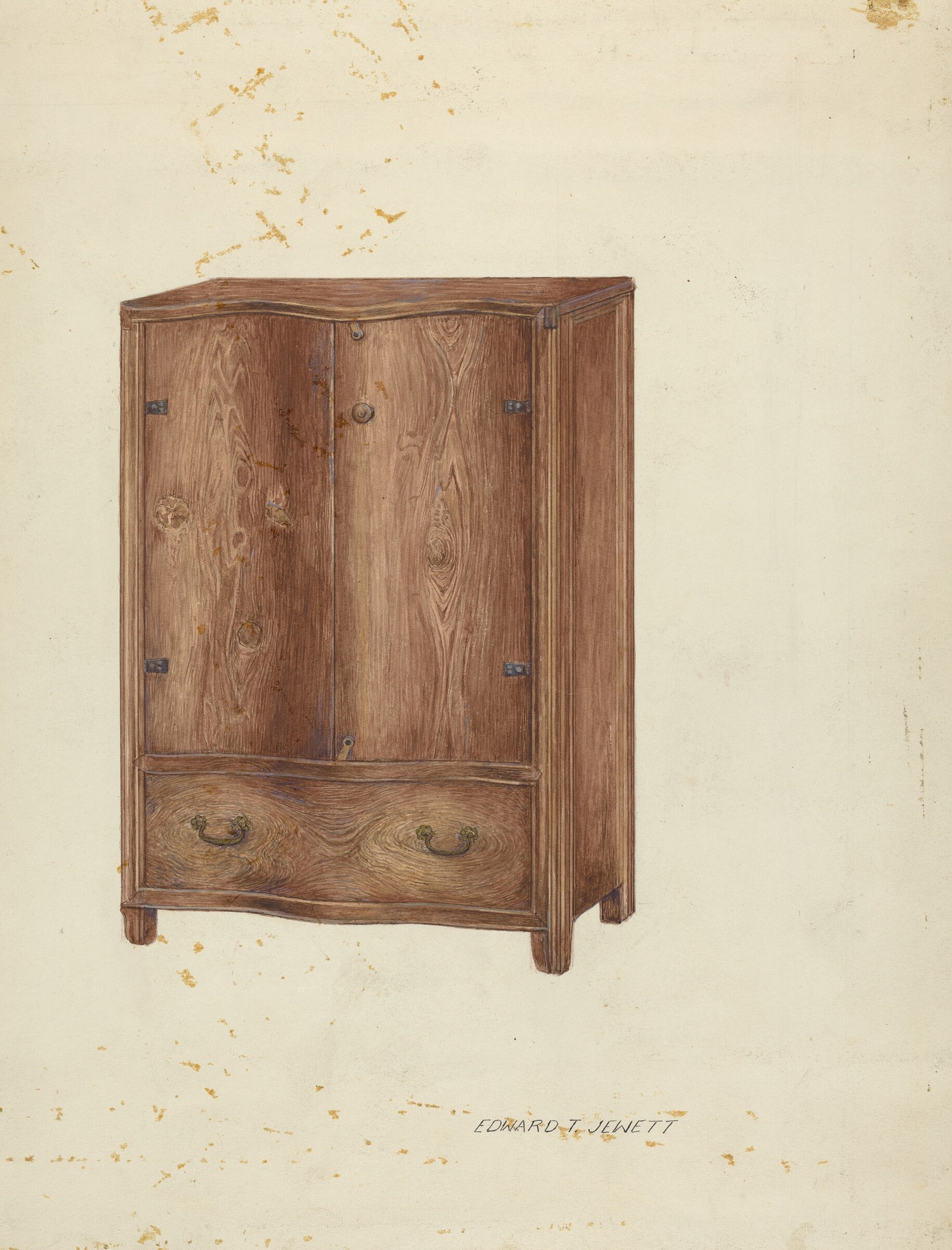 Cupboard, Edward Jewett, c. 1953