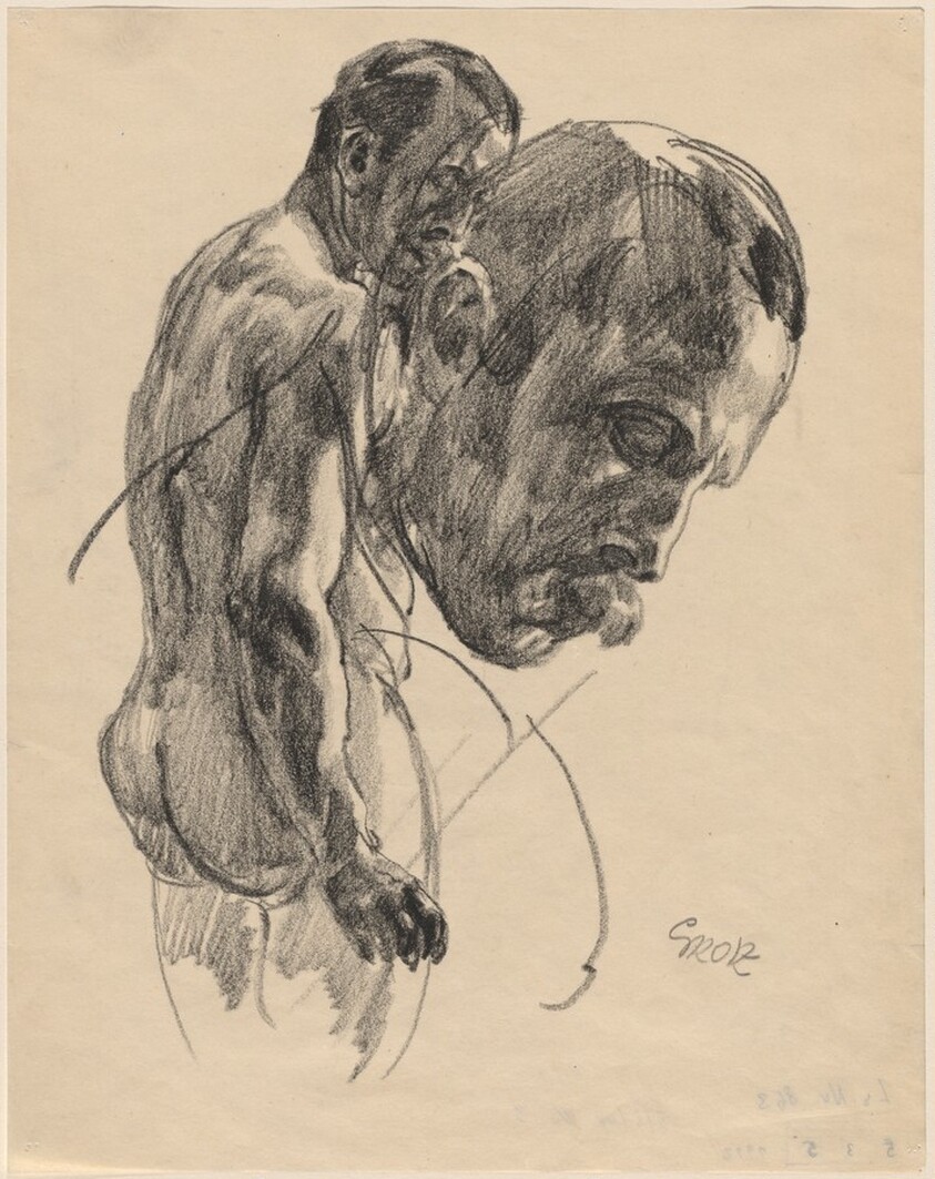 Studies of a Male Nude