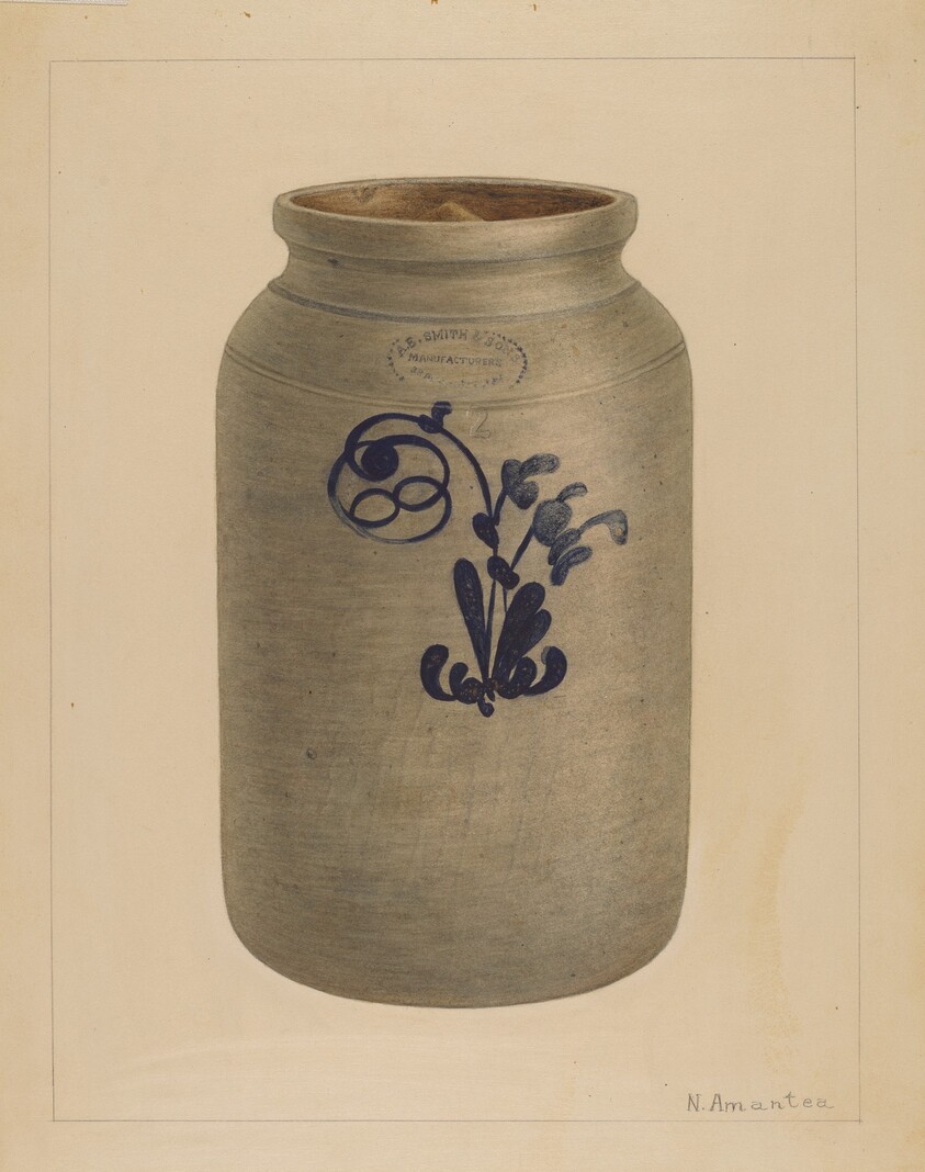 Cookie Jar with Cover
