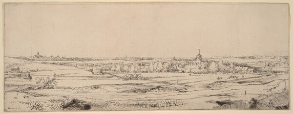 Landscape with a View toward Haarlem (The Goldweigher's Field)