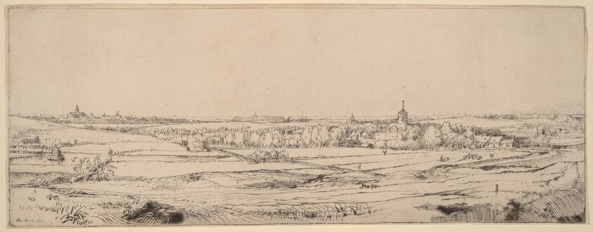 Landscape with a View toward Haarlem (The Goldweigher's Field)