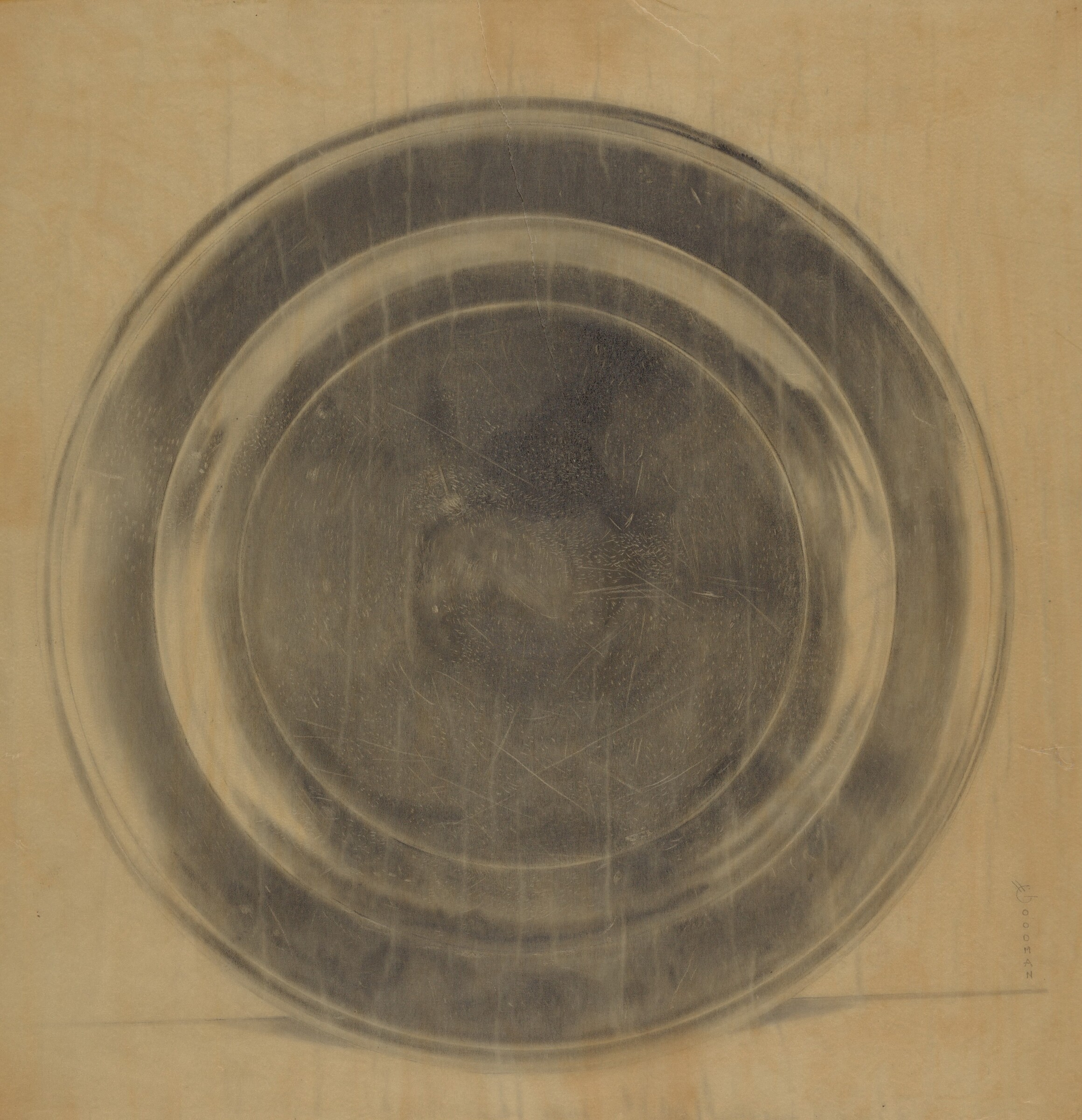 Pewter Platter, Harry Goodman, c. 1937