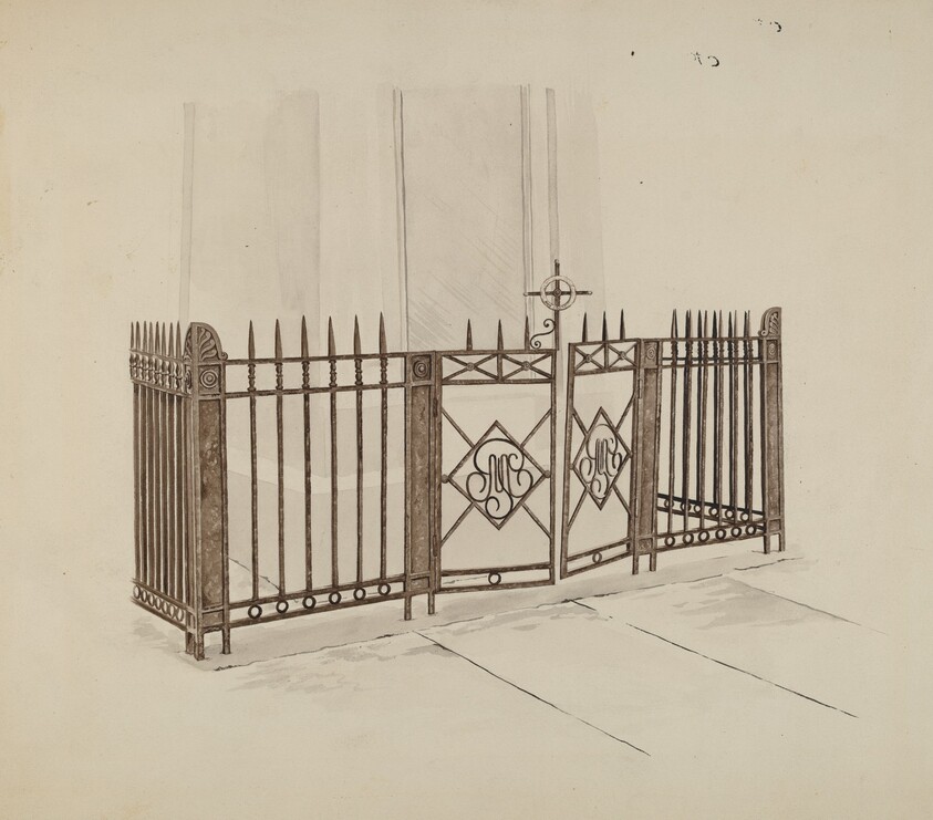 Iron Gate and Fence