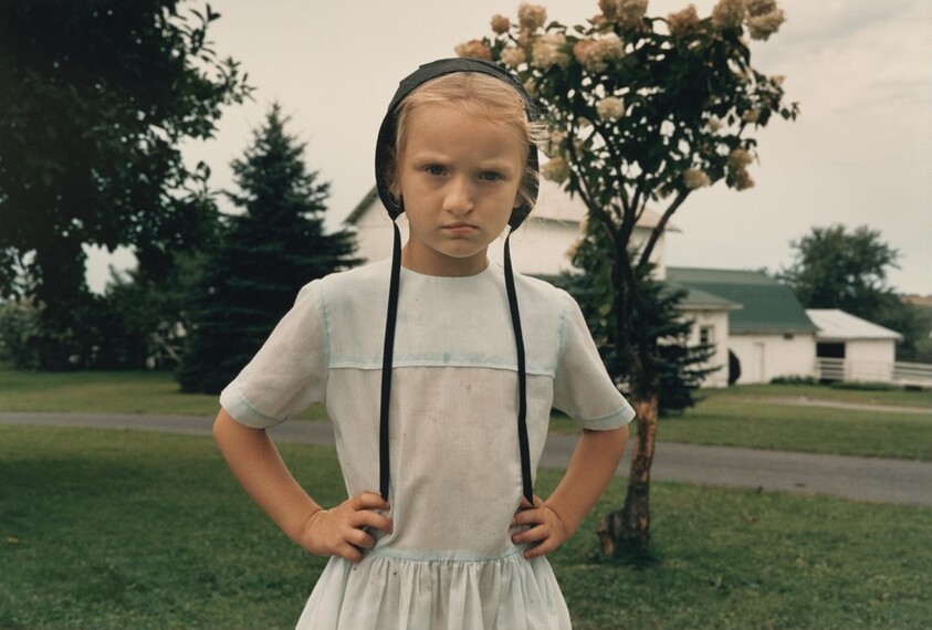 Mennonite Child, Millersburg, Ohio