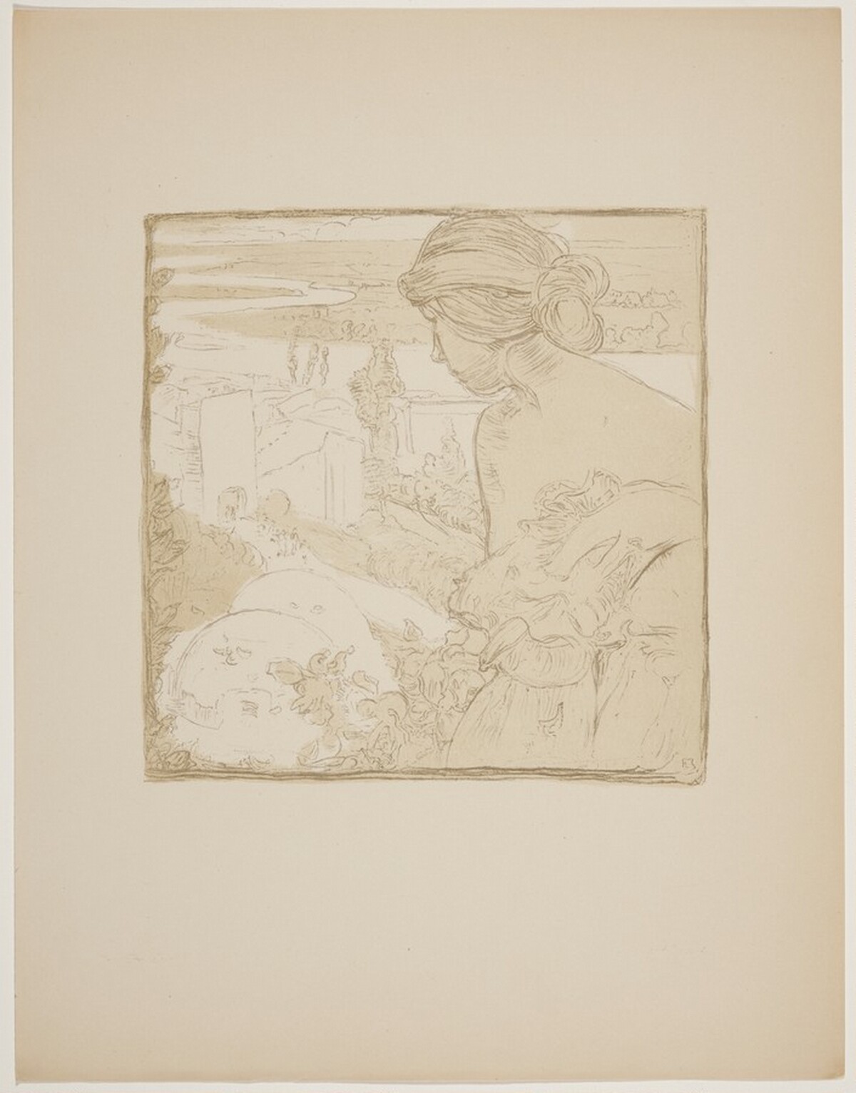 Woman in a Landscape