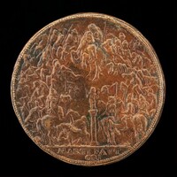 Cavalry Battle between the Hungarians and the Turks [reverse], Florentine 15th Century, late 15th century