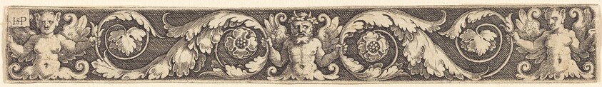 Ornament with One Male and Two Female Figures