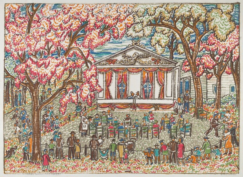 Punch and Judy, Tuilleries Garden Paris, France