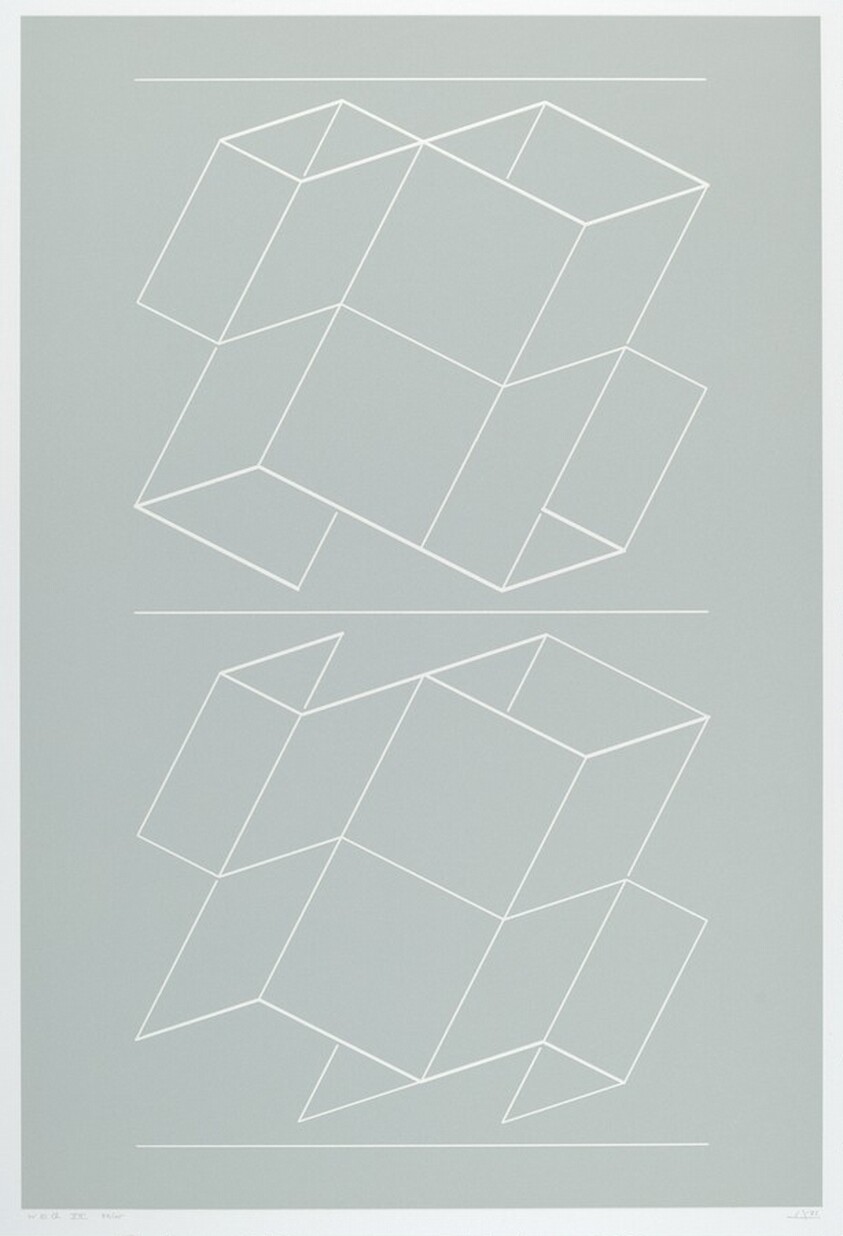 WEG VII from White Embossings on Gray