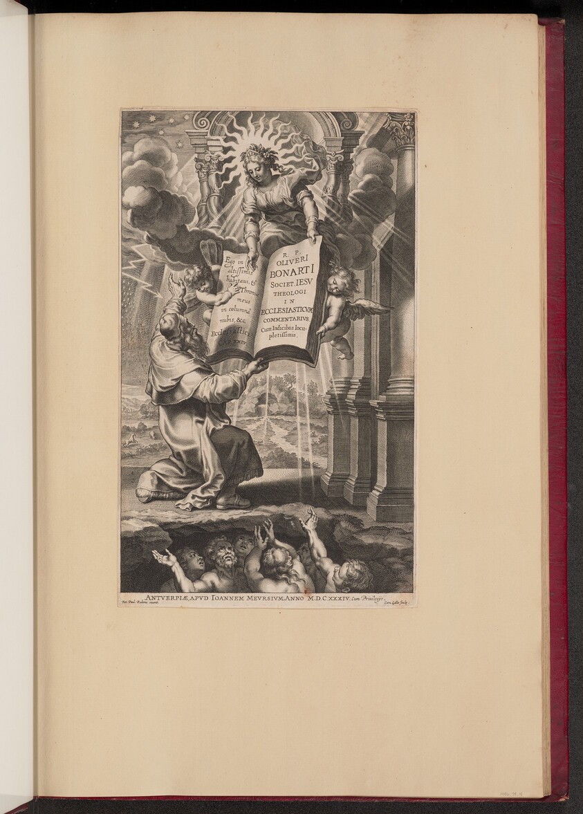 Title Page for Olivier Boonaerts' "In Ecclesiasticvm Commentarivs..."